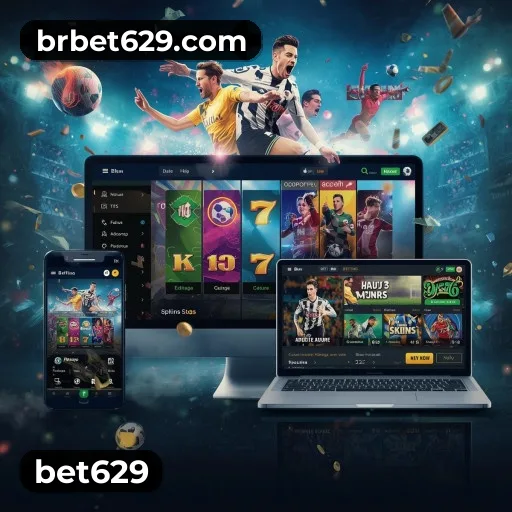bet629 App bonus area with promotional offers and PIX support